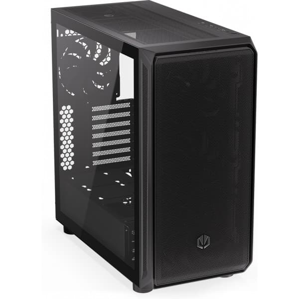 Endorfy Arx 700 Air Mid Tower ATX-kabinet med vindue, sort