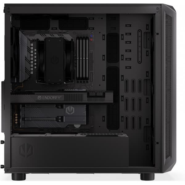 Endorfy Arx 700 Air Mid Tower ATX-kabinet med vindue, sort