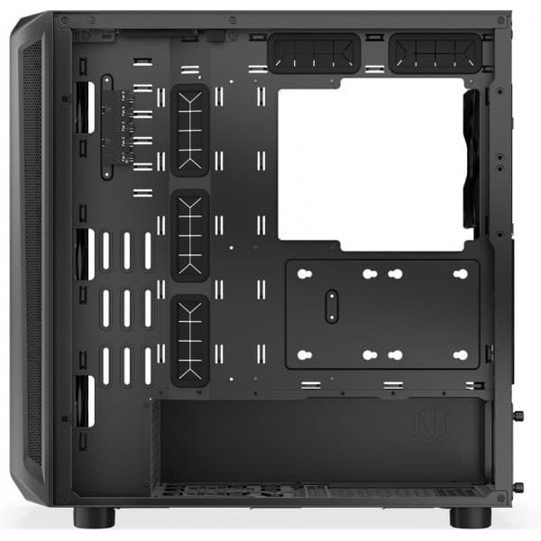 Endorfy Arx 700 Air Mid Tower ATX-kabinet med vindue, sort