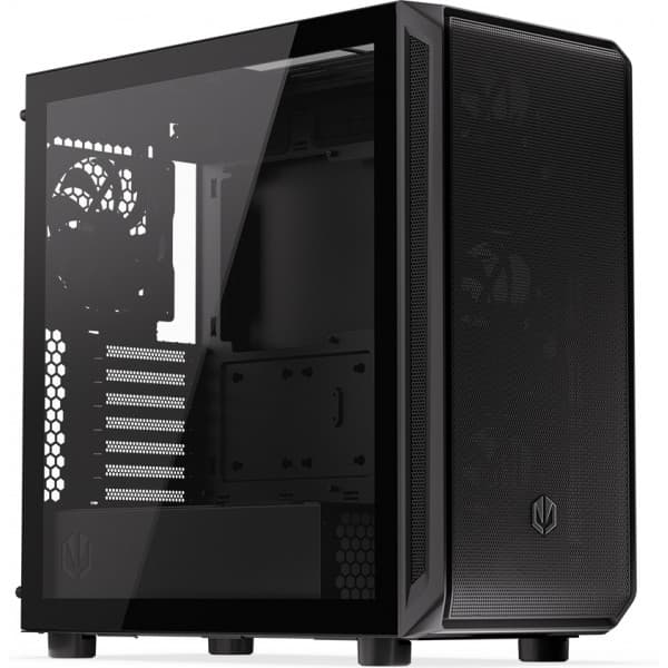 Endorfy Arx 700 Air Mid Tower ATX-kabinet med vindue, sort