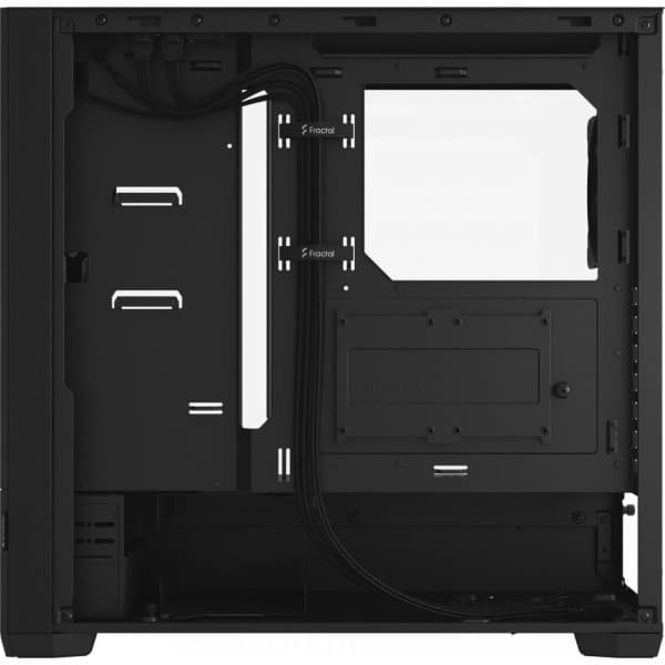 Fractal Design Pop Silent Black TG Clear ATX-kotelo ikkunalla, musta