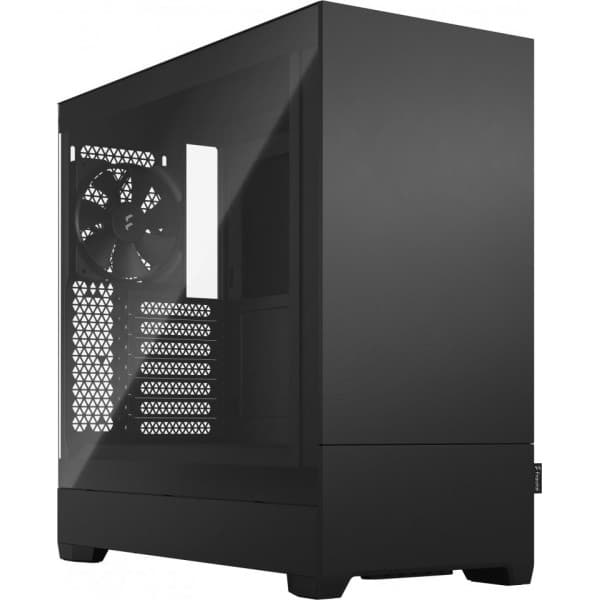 Fractal Design Pop Silent Black TG Clear ATX-kotelo ikkunalla, musta musta