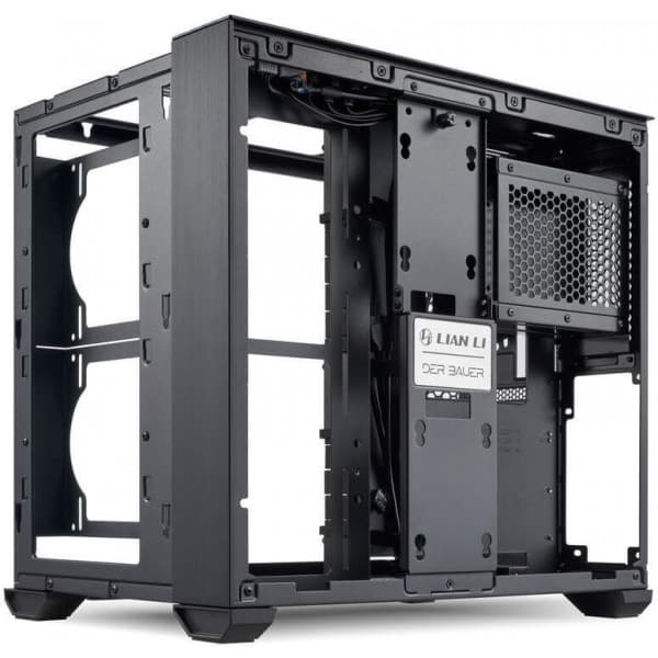 Lian Li O11 Air Mini ATX-chassi med fönster, svart