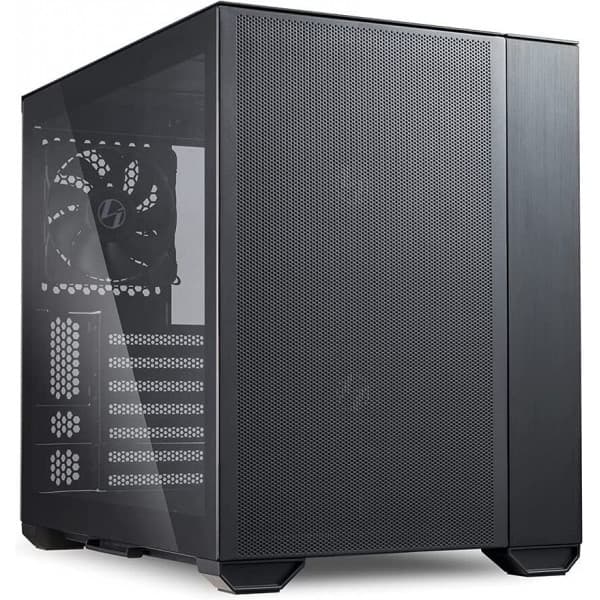 Lian Li O11 Air Mini ATX-chassi med fönster, svart Svart