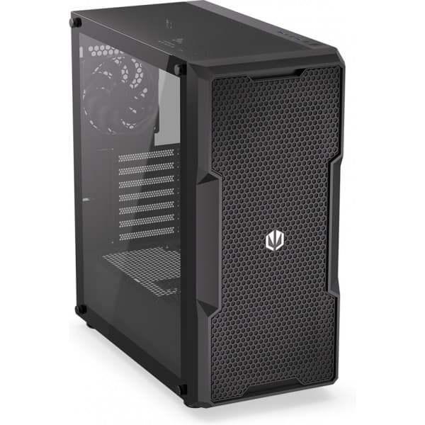 Endorfy Regnum 400 Air ATX-kabinet med vindue, sort