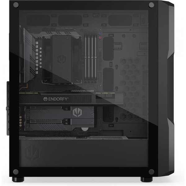 Endorfy Regnum 400 Air ATX-kabinet med vindue, sort