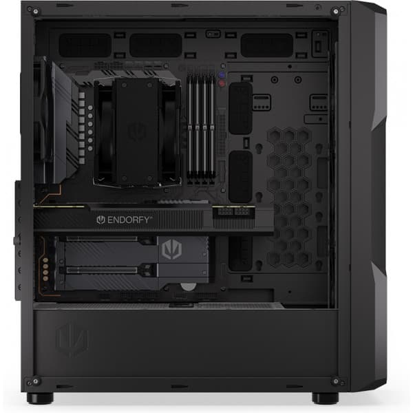 Endorfy Regnum 400 Air ATX-kabinet med vindue, sort
