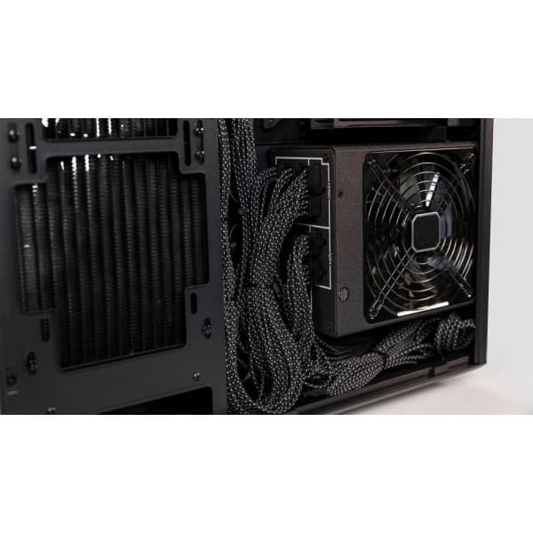 Hyte Y60 White ATX-chassi med panoramafönster, vit och svart