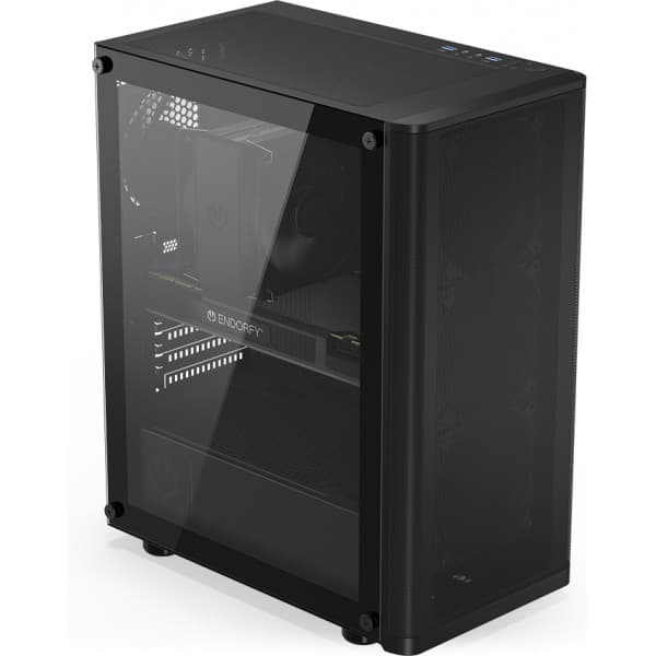 Endorfy Ventum 200 Air ATX-kabinet med vindue, sort