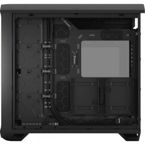 Fractal Design Torrent Sort RGB TG Lys Tint E-ATX-kabinet med vindue, sort
