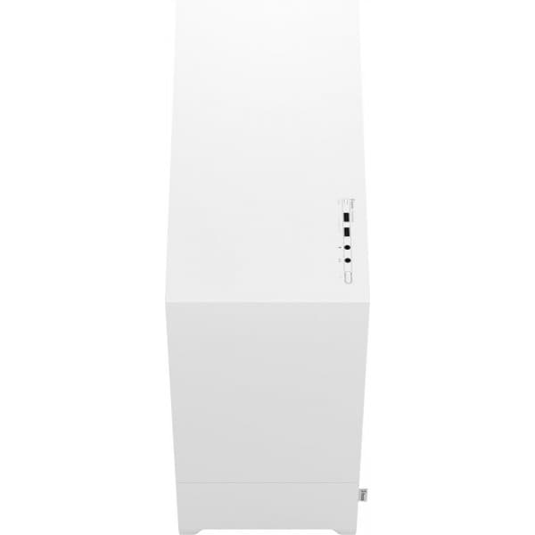 Fractal Design Pop Silent White TG Clear ATX-kabinet med vindue, hvid