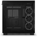 Miniatyrbild 3 av 6: NZXT H9 Elite Mid Tower ATX-chassi med fönster, svart