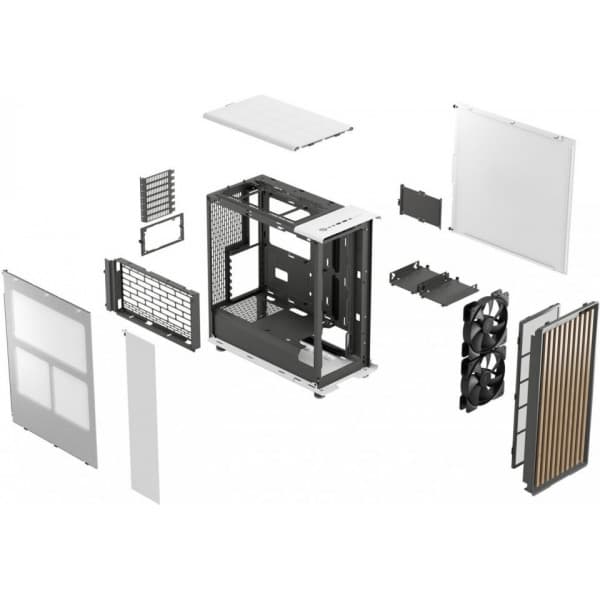 Fractal Design North ATX-kabinet, hvid