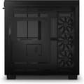 Miniatyrbild 3 av 6: NZXT H9 Flow Mid Tower ATX-chassi med fönster, svart