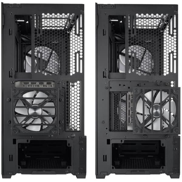 Lian Li LANCOOL 216 RGB E-ATX-kotelo ikkunalla, musta