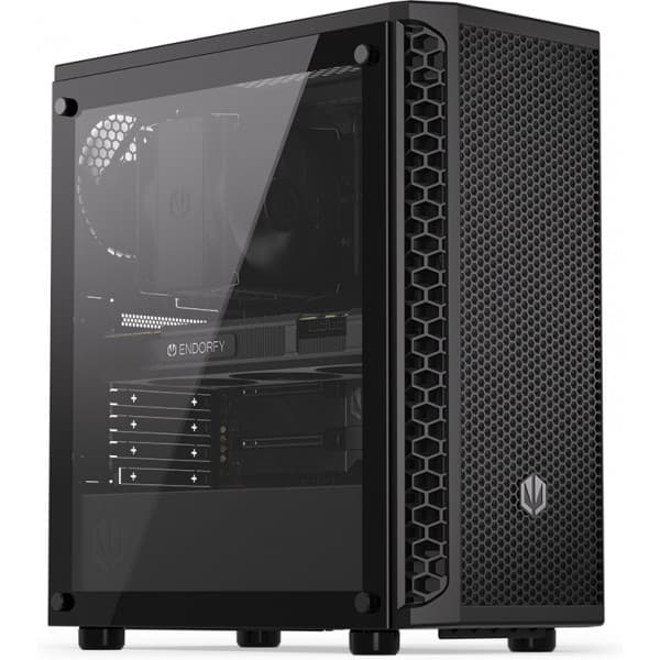 Endorfy Signum 300 Air ATX-kabinet med vindue, sort Sort