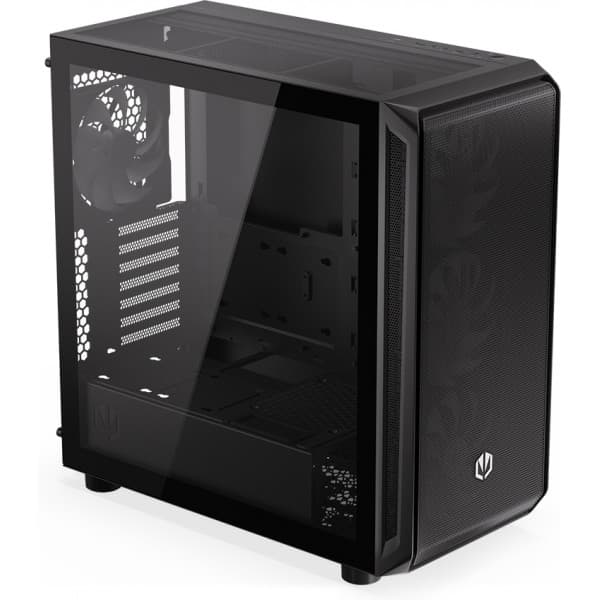 Endorfy Arx 700 ARGB Mid Tower ATX-kotelo ikkunalla, musta
