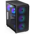 Pikkukuva 5 / 11: Endorfy Arx 700 ARGB Mid Tower ATX-kotelo ikkunalla, musta