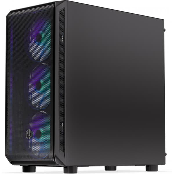 Endorfy Arx 700 ARGB Mid Tower ATX-kotelo ikkunalla, musta