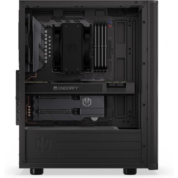 Endorfy Ventum 200 Solid ATX-chassi, svart