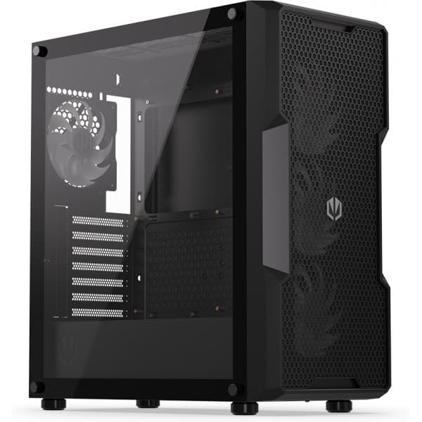 Endorfy Regnum 400 ARGB ATX-chassi med fönster, svart