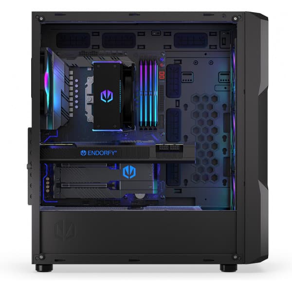 Endorfy Regnum 400 ARGB ATX-chassi med fönster, svart