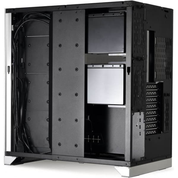 Lian Li O11 Dynamic XL ROG Certificeret E-ATX-kabinet med vindue, sølv