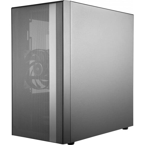 Cooler Master Masterbox NR400 Micro-ATX kabinet med vindue, sort