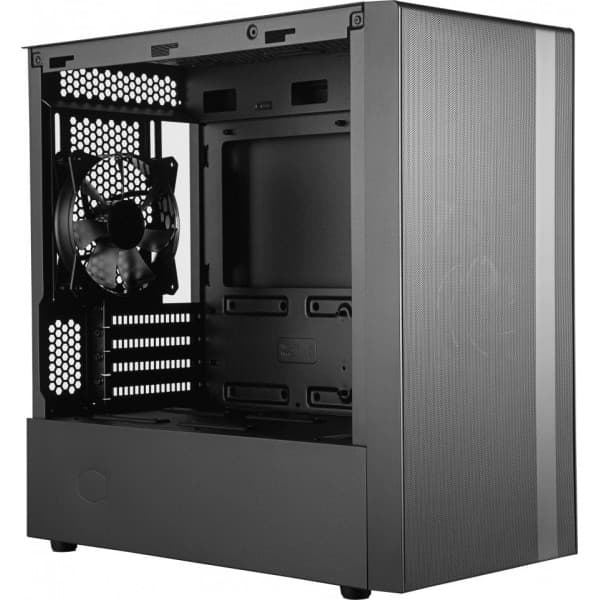 Cooler Master Masterbox NR400 Micro-ATX kabinet med vindue, sort