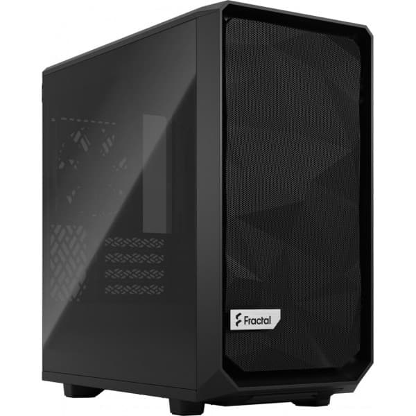 Fractal Design Meshify 2 Mini Micro-ATX-kabinet med vindue, sort