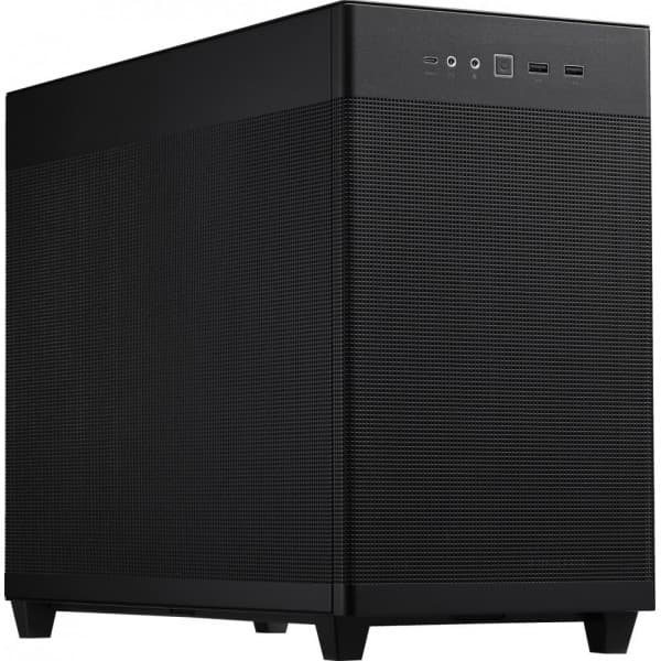 Asus Prime AP201 Micro-ATX-kotelo, musta musta