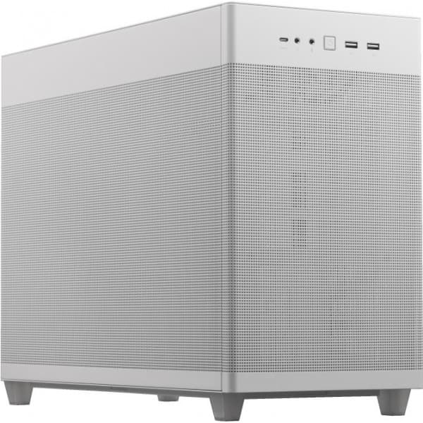 Asus Prime AP201 Micro-ATX-kabinet, hvid Hvid