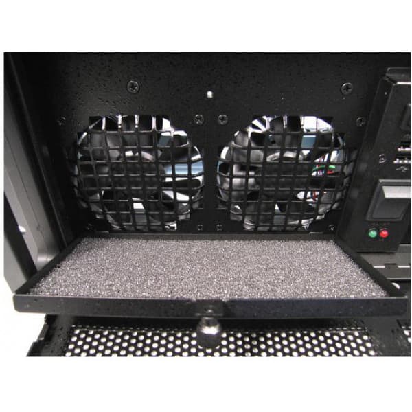 Chieftec UNC-410S-B-U3 19" 4U-rackkabinet, sort