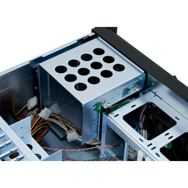 Chieftec UNC-410S-B-U3 19" 4U-rackkabinet, sort