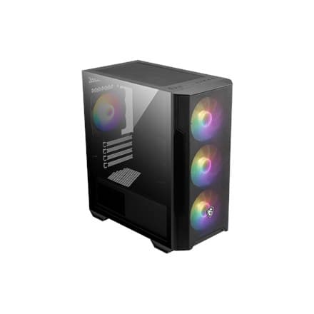 MSI | MAG FORGE M100R | Sidofönster | Svart | Micro ATX Tower | Strömförsörjning ingår Nej | ATX
