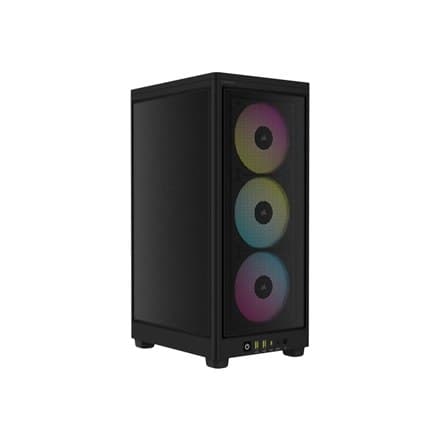 Corsair | RGB AIRFLOW PC-taske | 2000D | Sort | Mini-ITX | Strømforsyning inkluderet Nej | SFX Sort