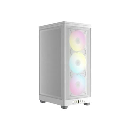 Corsair | RGB AIRFLOW PC-taske | 2000D | Hvid | Mini-ITX | Strømforsyning inkluderet Nej | SFX Hvid