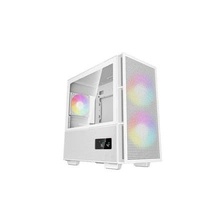 Deepcool CH360 | Hvid | Mid Tower | Strømforsyning inkluderet Nej | ATX PS2 Hvid