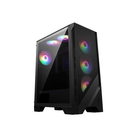 MSI | PC etui | MAG FORGE 120A LUFTSTRØM | Sidevindue | Sort | Mid-Tower | Strømforsyning inkluderet Nej | ATX