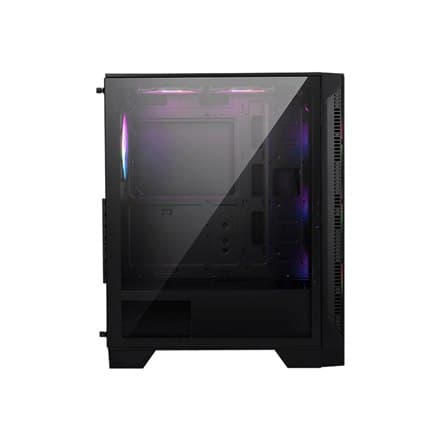 MSI | PC etui | MAG FORGE 120A LUFTSTRØM | Sidevindue | Sort | Mid-Tower | Strømforsyning inkluderet Nej | ATX