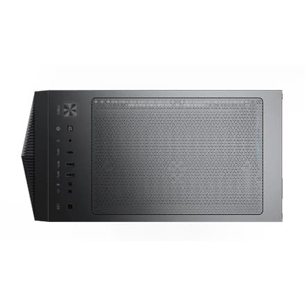 MSI MPG GUNGNIR 110R PC-fodral, Mid-Tower, USB 3.2, Svart | MSI | MPG GUNGNIR 110R | Svart | ATX | Strömförsörjning ingår nr