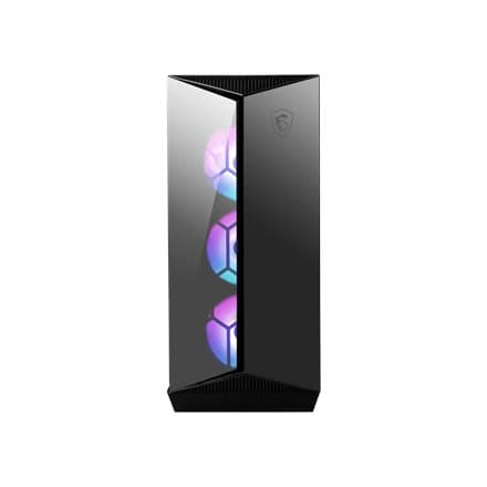 MSI MPG GUNGNIR 110R PC-fodral, Mid-Tower, USB 3.2, Svart | MSI | MPG GUNGNIR 110R | Svart | ATX | Strömförsörjning ingår nr