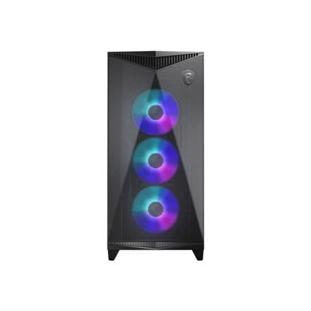 MSI MPG GUNGNIR 300R AIRFLO MSI | PC etui | MPG GUNGNIR 300R LUFTSTRØM | Sidevindue | Sort | Mid-Tower | Strømforsyning inkluderet N Sort