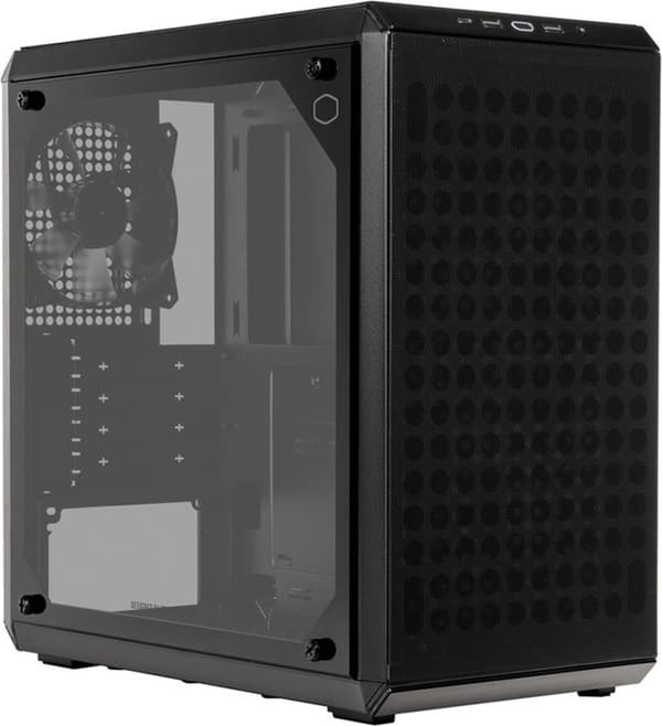 Cooler Master Q300L V2 - Mini Tower - PC - Svart - Transparent - micro ATX - Mini-ITX - Plast -