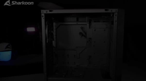 Sharkoon VS8 Black - Tower modell - ATX - svart