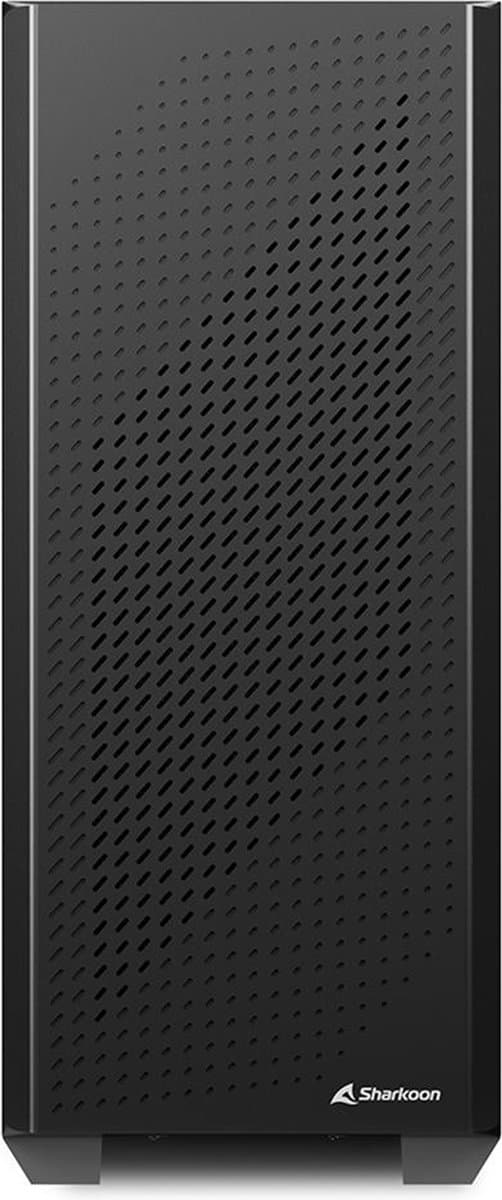 Sharkoon VS9 RGB Svart - Tower modell ATX - svart