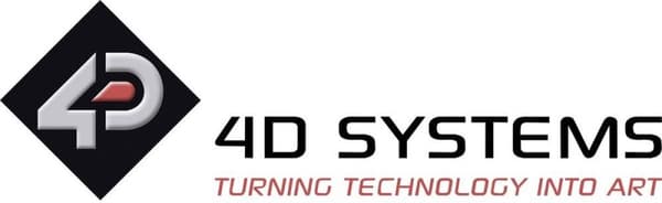 4D Systems 4D-BEZEL-32-B skærmcover ()