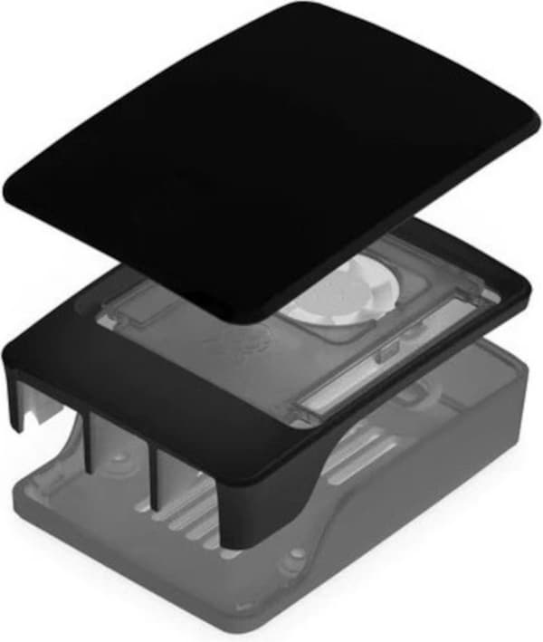 Officiellt fodral till Raspberry Pi 5 - Svart