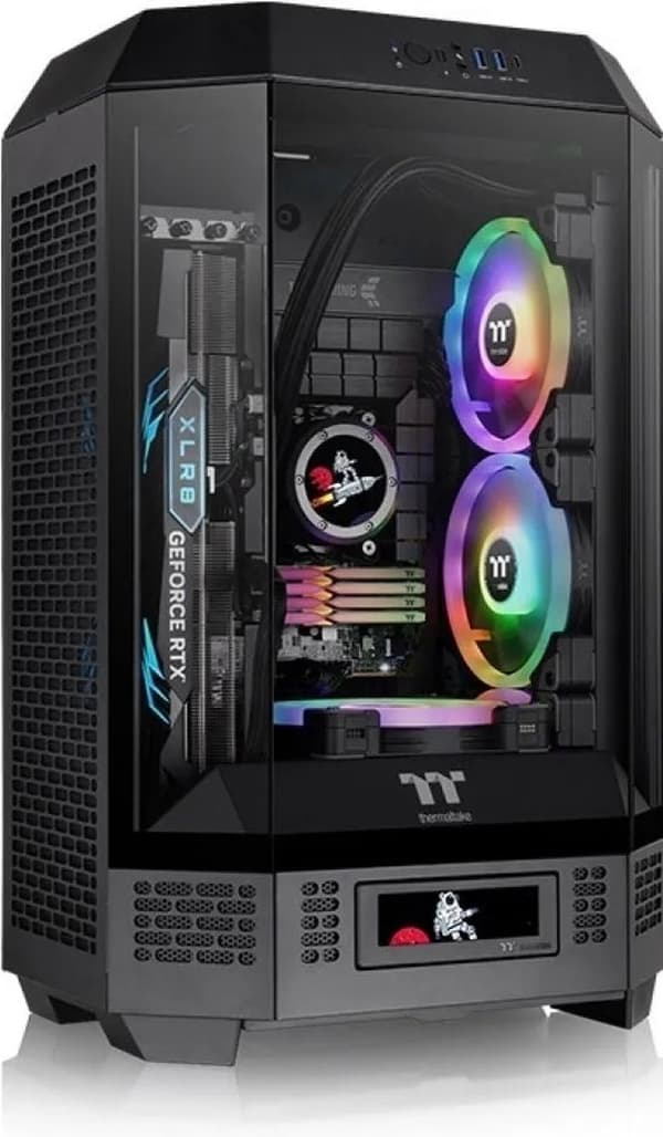Thermaltake The Tower 300 - mini torn modell - micro ATX - svart