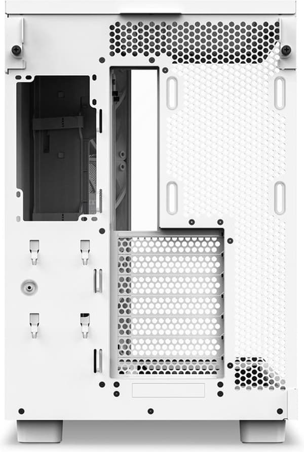 NZXT H6 Airflow - Midi Tower - PC - Vit - ATX - micro ATX - Mini-ITX - Stål - Härdat glas - 16,